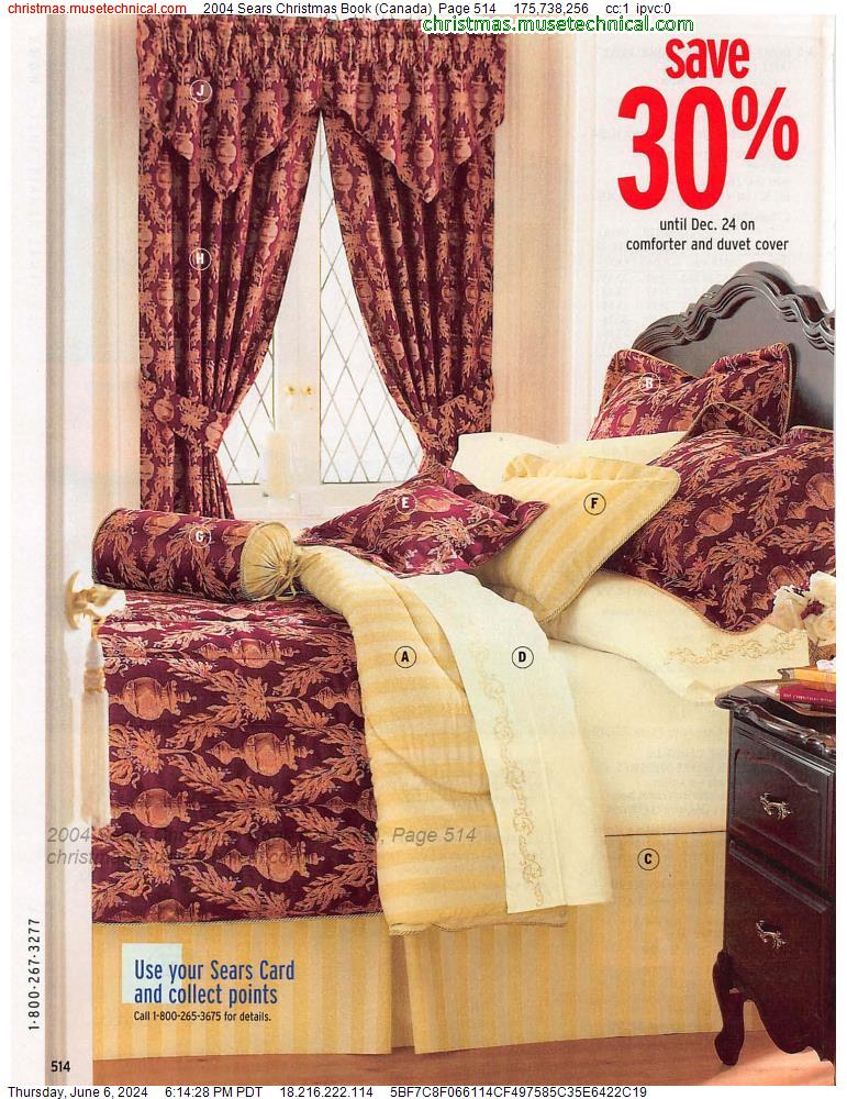 2004 Sears Christmas Book (Canada), Page 514