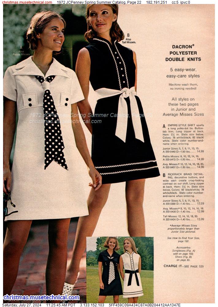 1972 JCPenney Spring Summer Catalog, Page 22