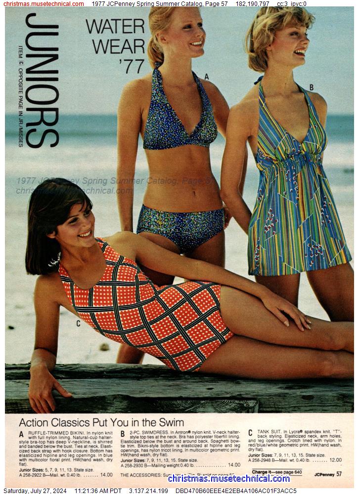 1977 JCPenney Spring Summer Catalog, Page 57