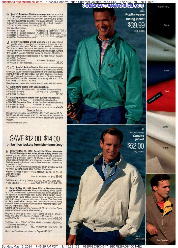 1992 JCPenney Spring Summer Catalog, Page 443