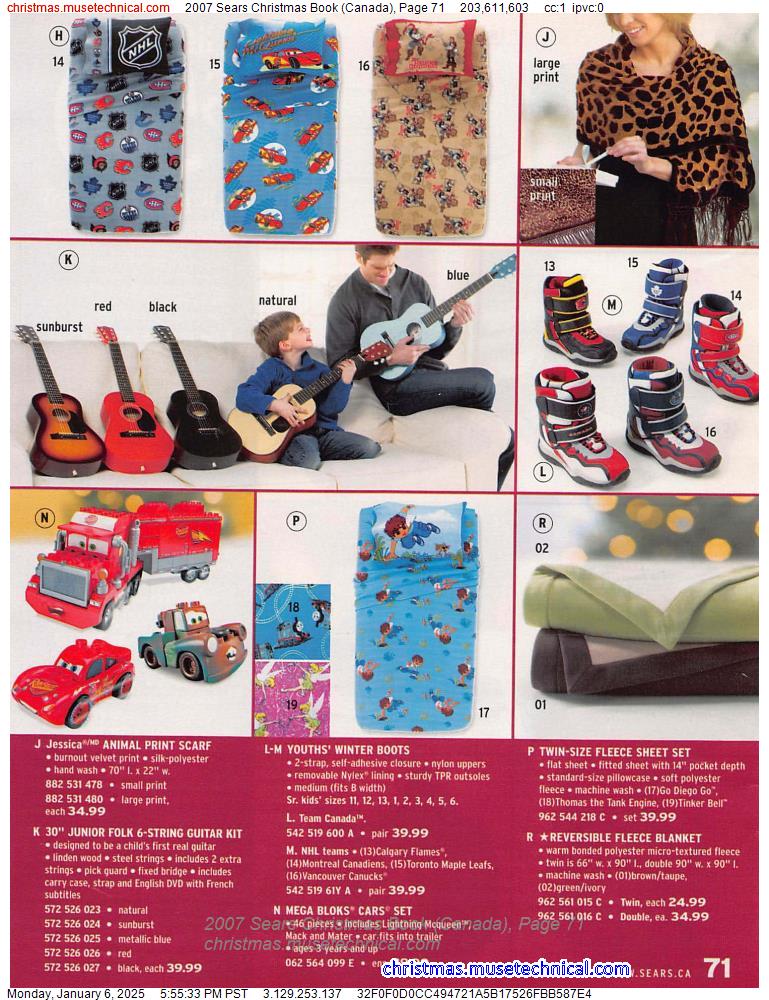 2007 Sears Christmas Book (Canada), Page 71