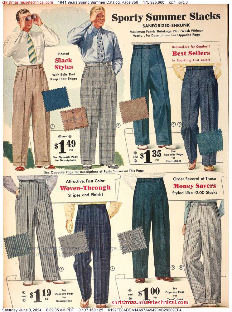 1941 Sears Spring Summer Catalog, Page 350