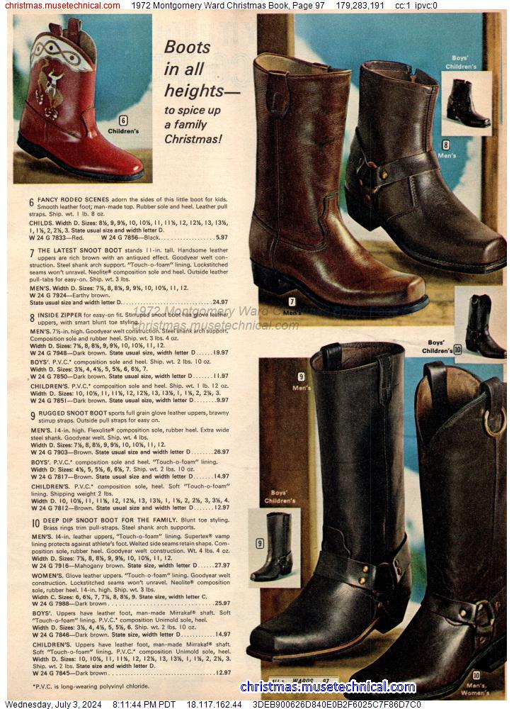 1972 Montgomery Ward Christmas Book, Page 97
