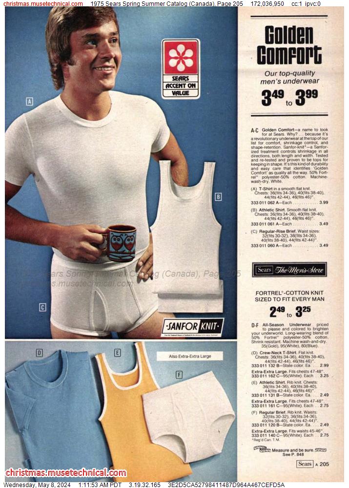 1975 Sears Spring Summer Catalog (Canada), Page 205