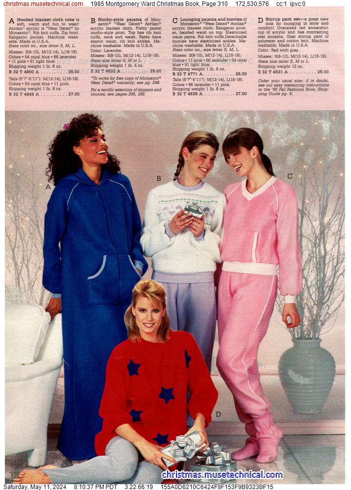 1985 Montgomery Ward Christmas Book, Page 310