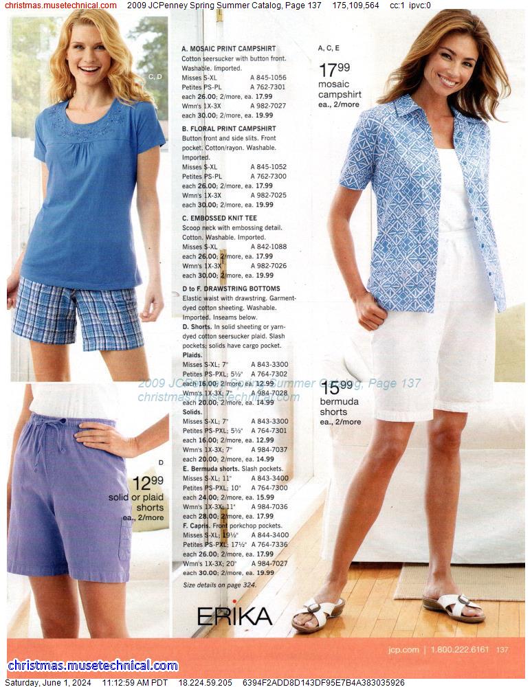 2009 JCPenney Spring Summer Catalog, Page 137