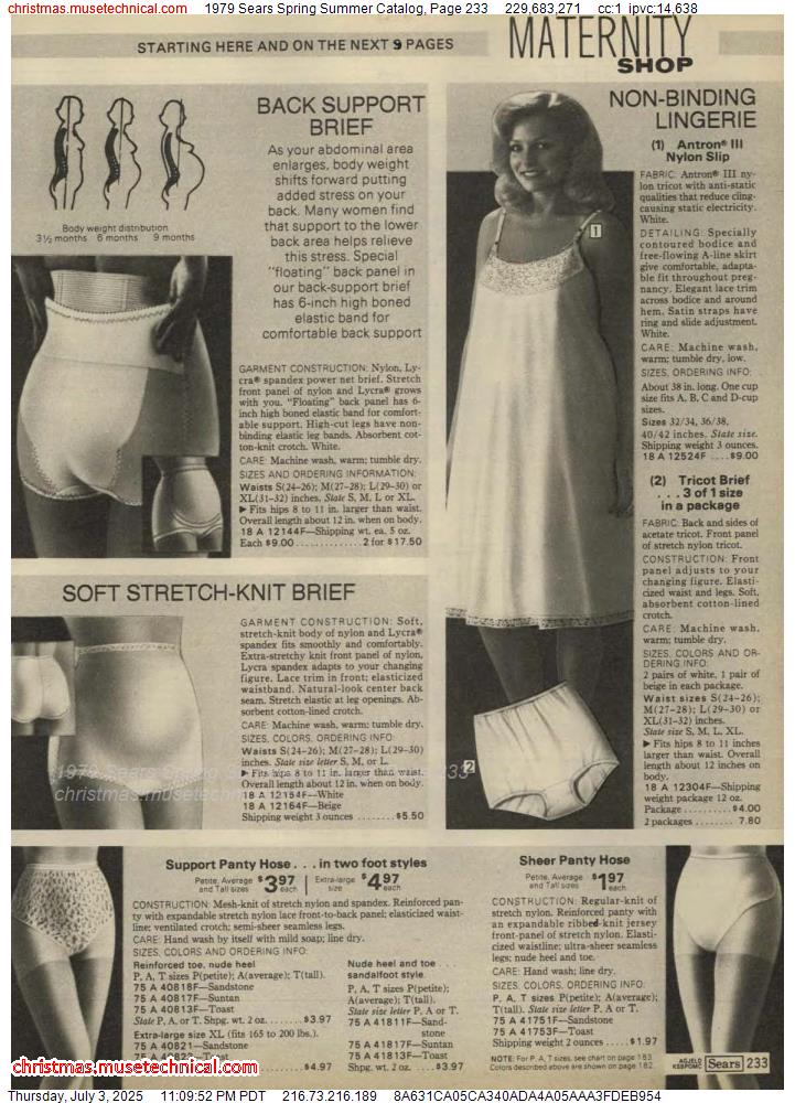 1979 Sears Spring Summer Catalog, Page 233
