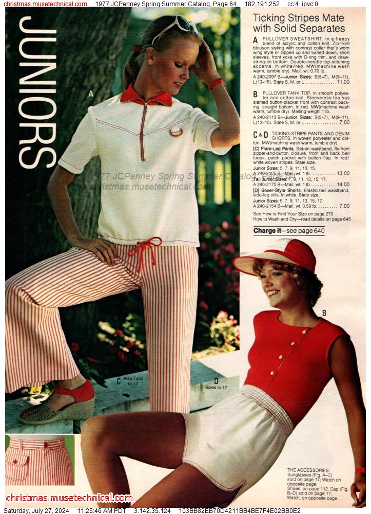 1977 JCPenney Spring Summer Catalog, Page 64