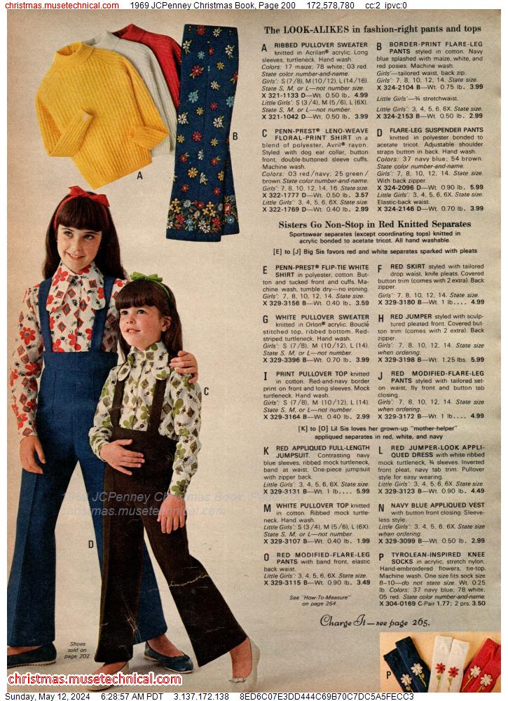 1969 JCPenney Christmas Book, Page 200