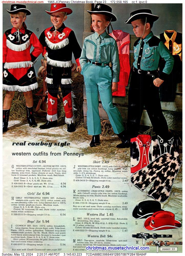 1965 JCPenney Christmas Book, Page 23