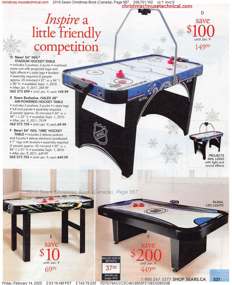 2010 Sears Christmas Book (Canada), Page 567