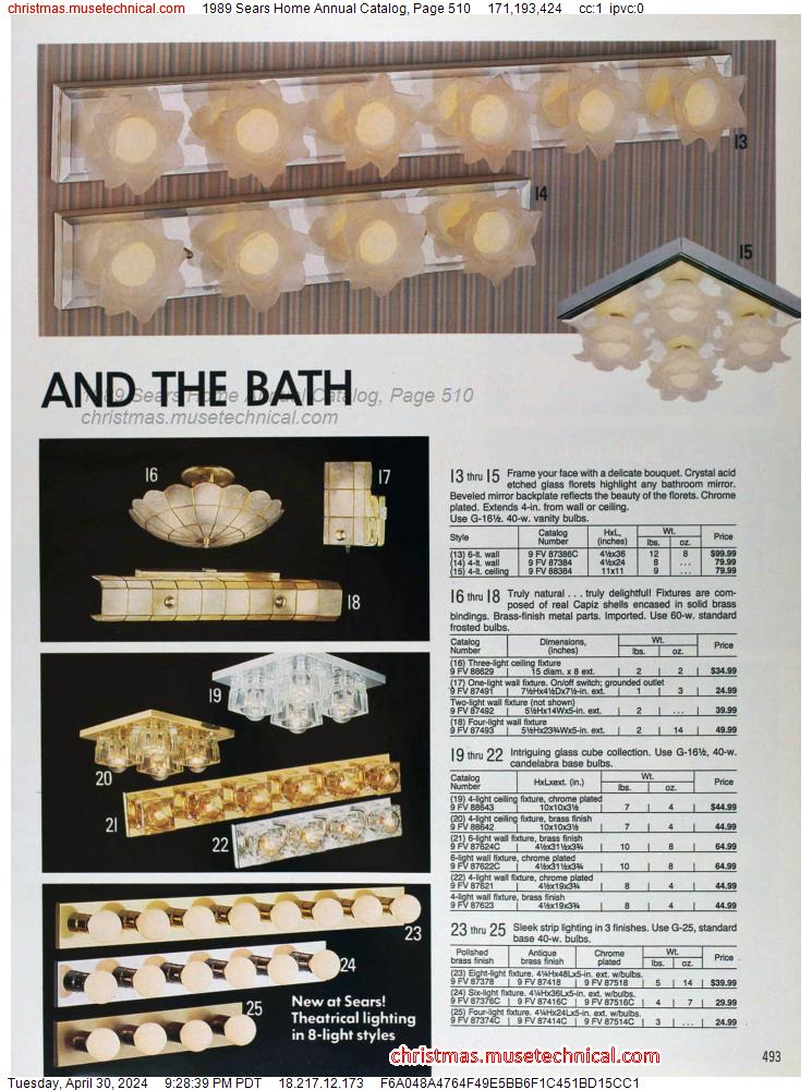 1989 Sears Home Annual Catalog, Page 510
