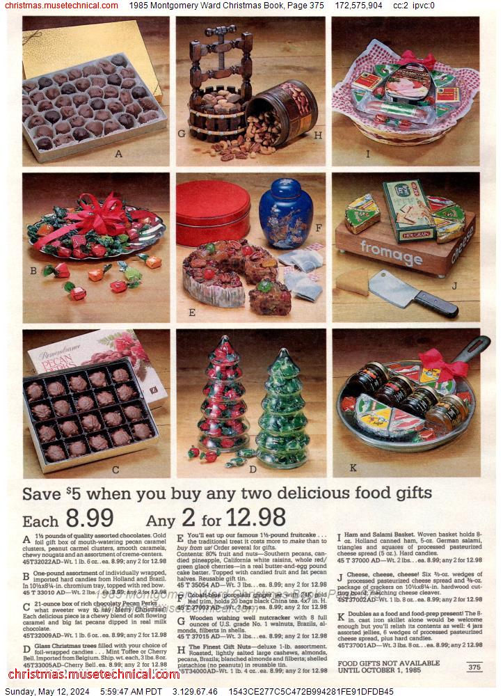 1985 Montgomery Ward Christmas Book, Page 375