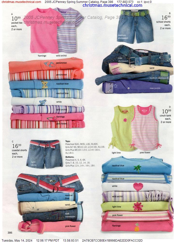 2005 JCPenney Spring Summer Catalog, Page 386