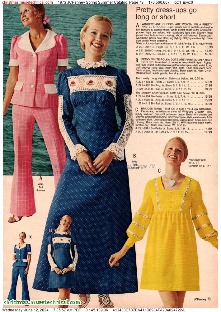 1973 JCPenney Spring Summer Catalog, Page 79