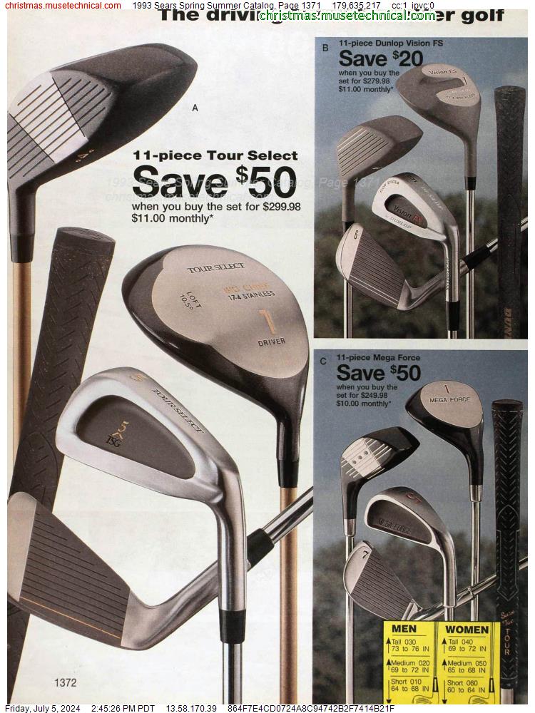 1993 Sears Spring Summer Catalog, Page 1371