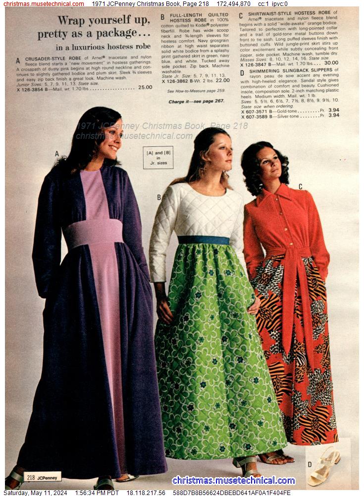 1971 JCPenney Christmas Book, Page 218