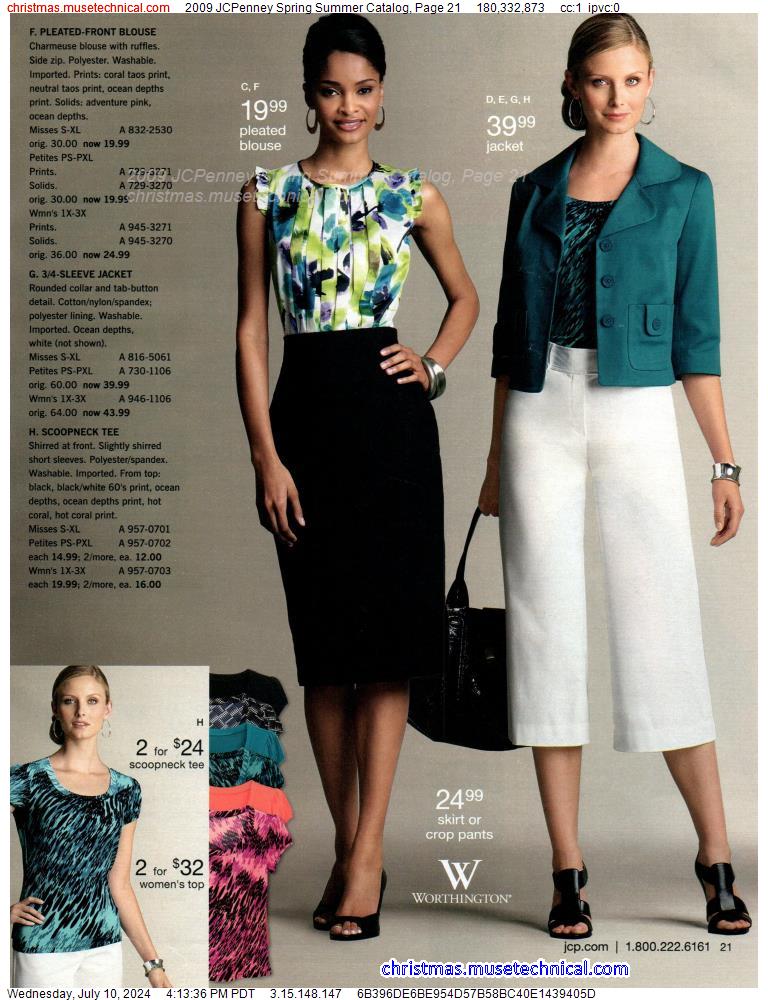 2009 JCPenney Spring Summer Catalog, Page 21
