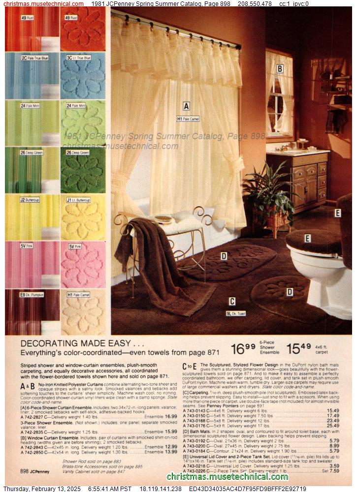 1981 JCPenney Spring Summer Catalog, Page 898