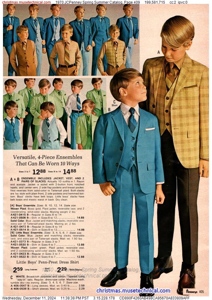 1970 JCPenney Spring Summer Catalog, Page 409