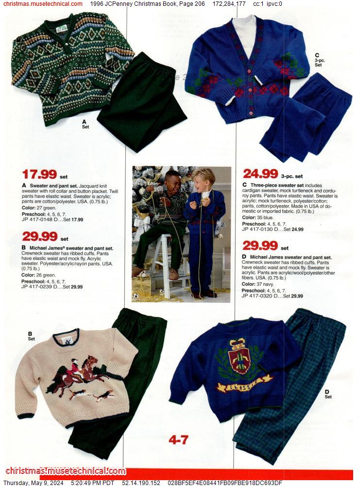 1996 JCPenney Christmas Book, Page 206