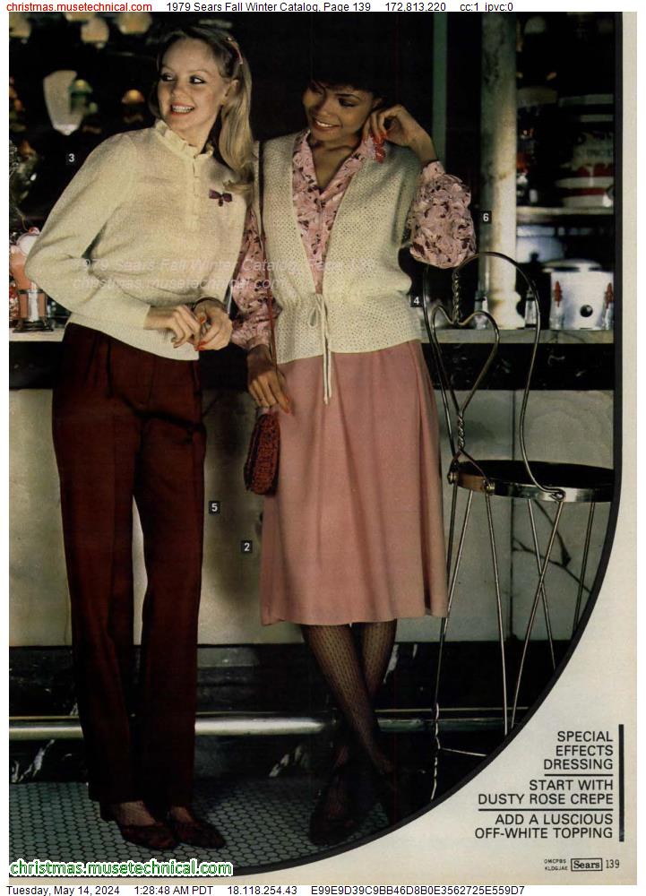 1979 Sears Fall Winter Catalog, Page 139