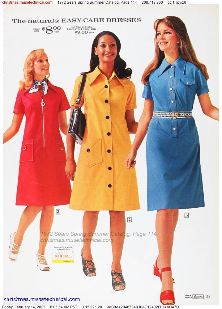 1972 Sears Spring Summer Catalog, Page 114