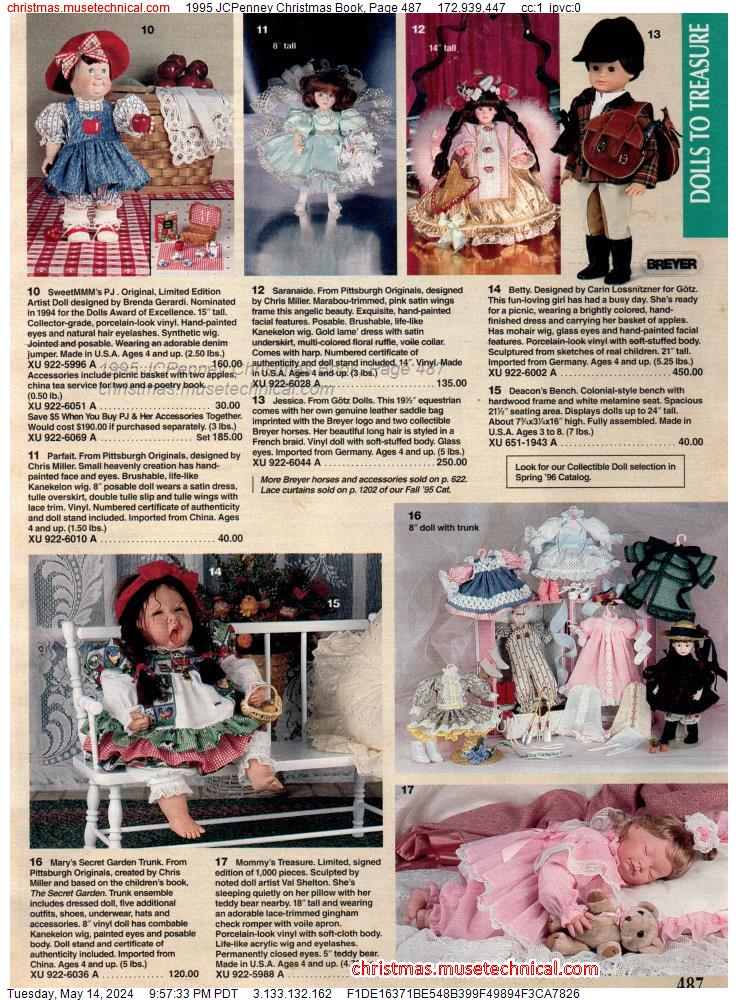 1995 JCPenney Christmas Book, Page 487