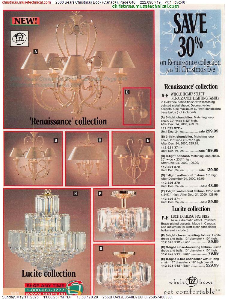 2000 Sears Christmas Book (Canada), Page 646