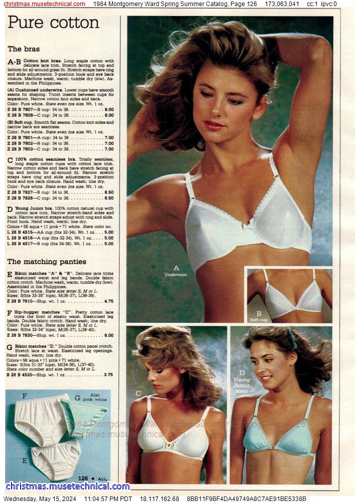 1984 Montgomery Ward Spring Summer Catalog, Page 126