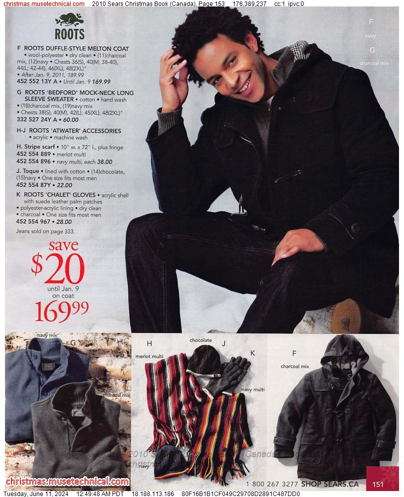 2010 Sears Christmas Book (Canada), Page 153