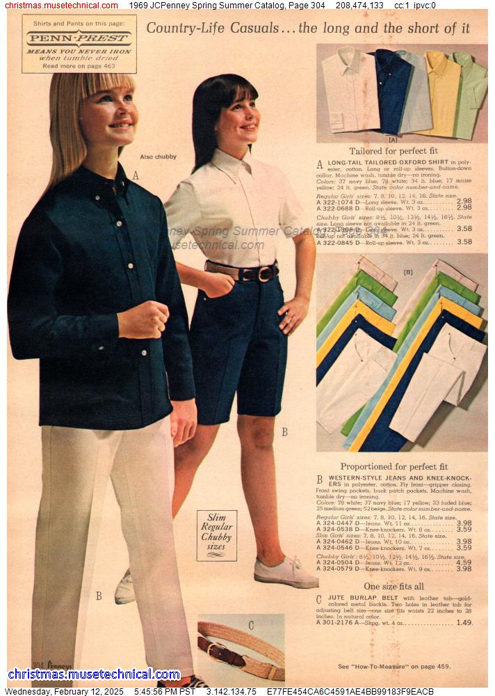 1969 JCPenney Spring Summer Catalog, Page 304