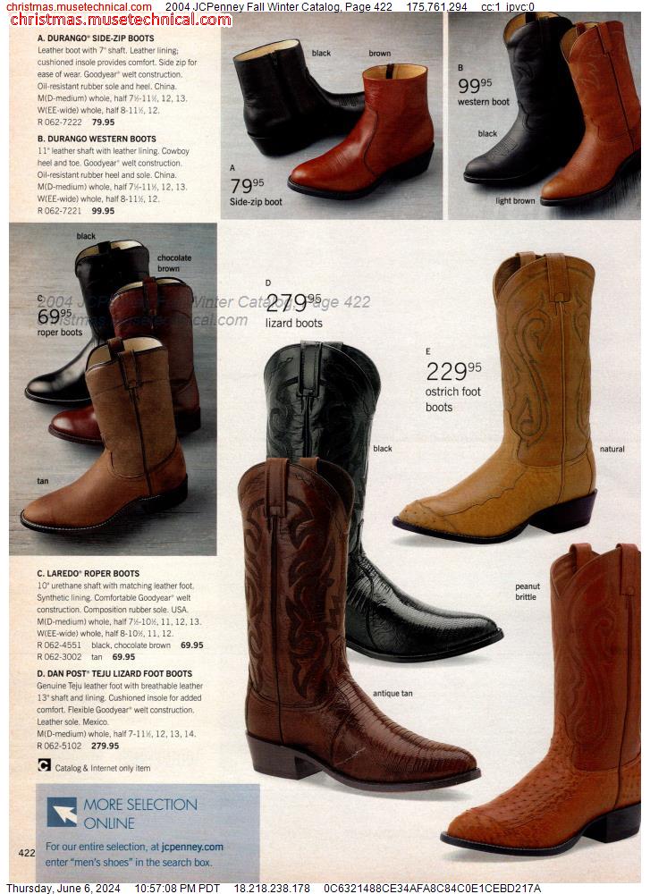 2004 JCPenney Fall Winter Catalog, Page 422