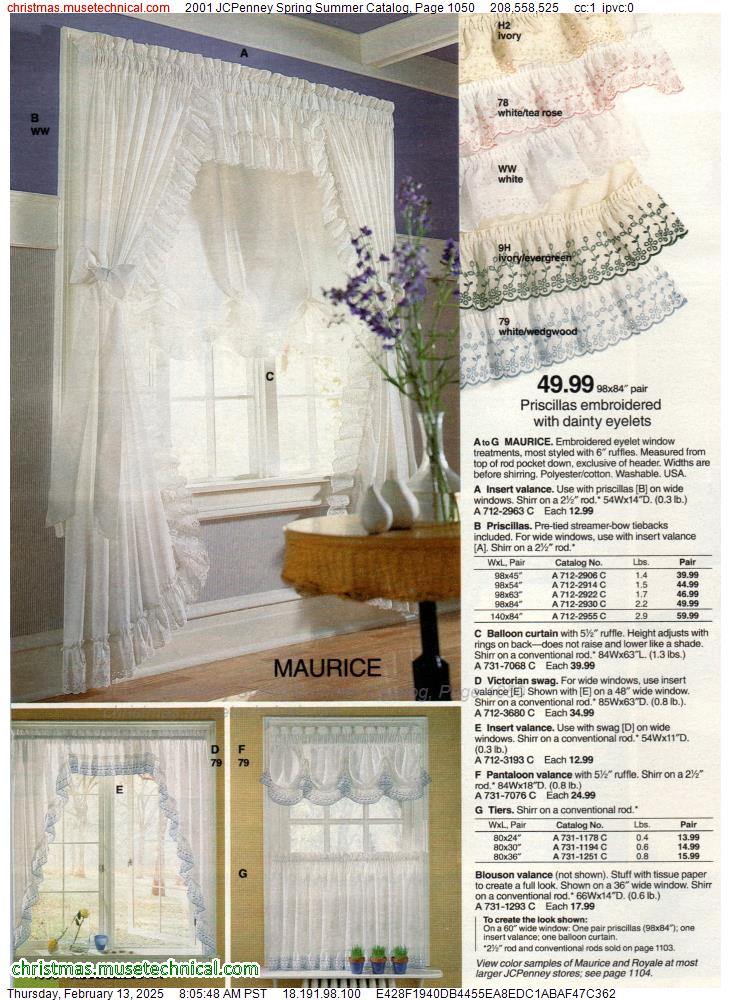 2001 JCPenney Spring Summer Catalog, Page 1050