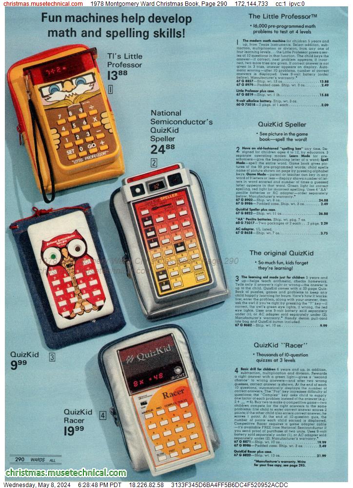 1978 Montgomery Ward Christmas Book, Page 290