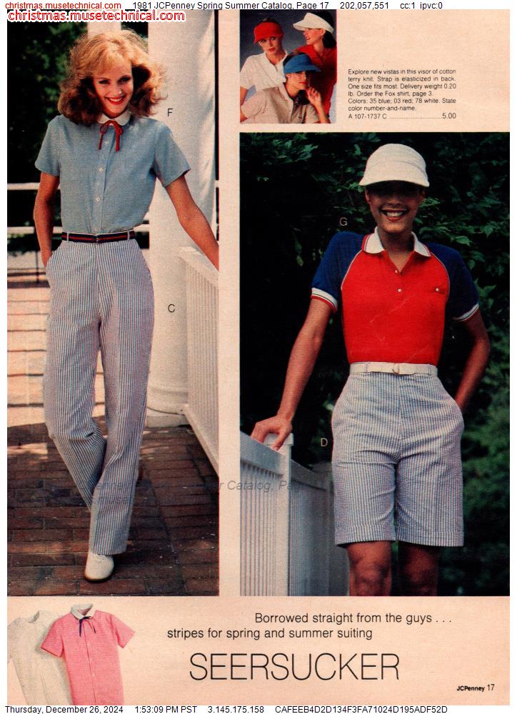 1981 JCPenney Spring Summer Catalog, Page 17