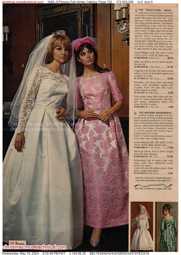 1966 JCPenney Fall Winter Catalog, Page 130
