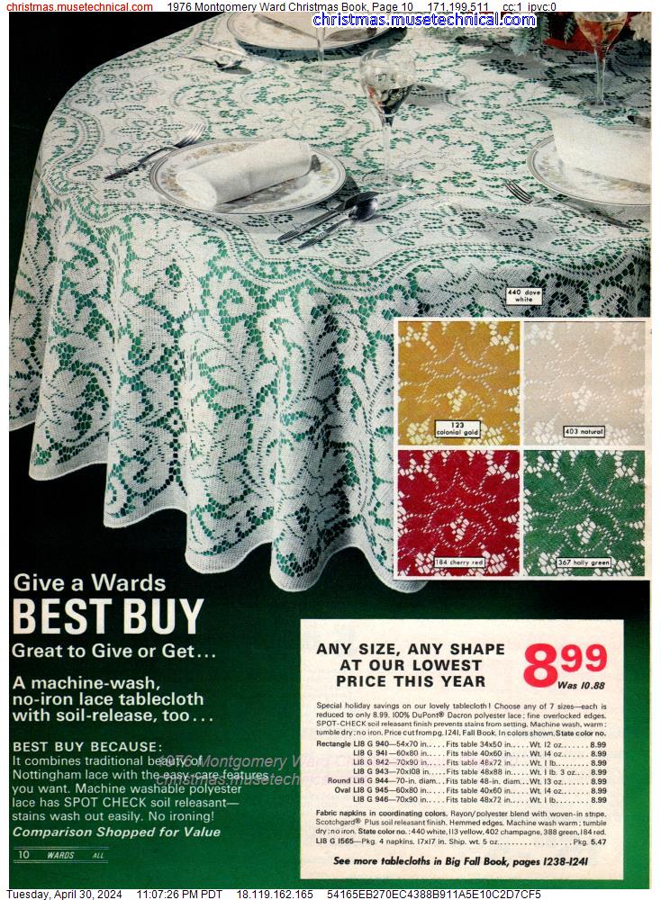1976 Montgomery Ward Christmas Book, Page 10