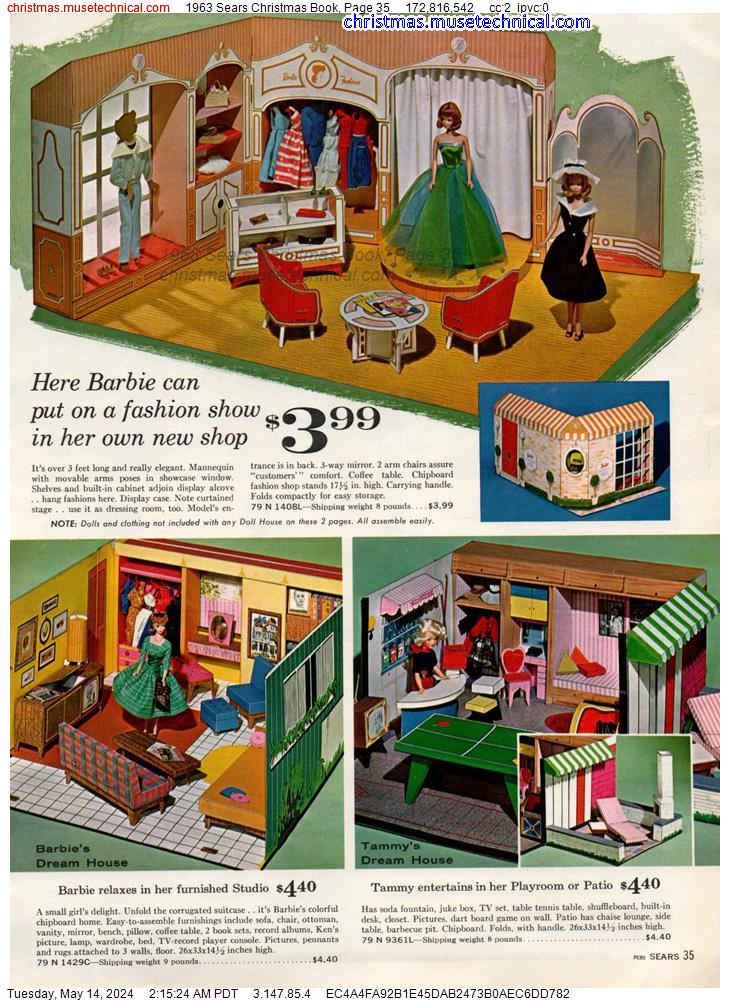 1963 Sears Christmas Book, Page 35