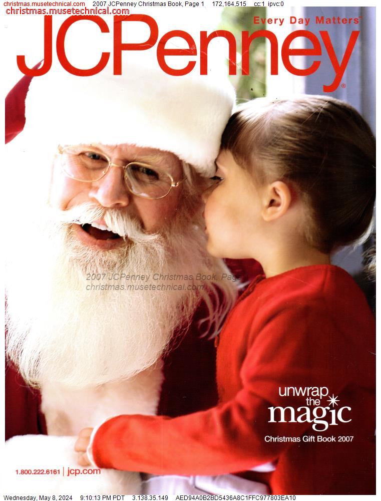 2007 JCPenney Christmas Book, Page 1