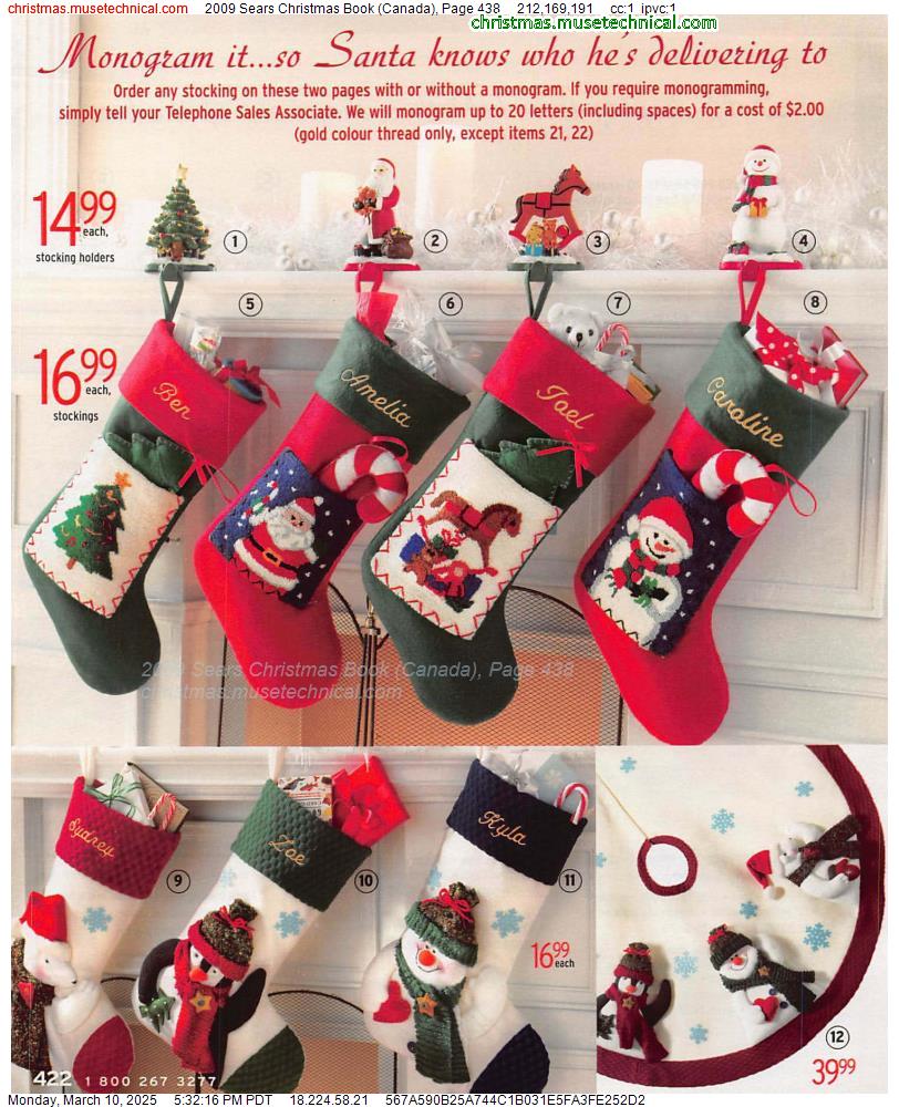 2009 Sears Christmas Book (Canada), Page 438