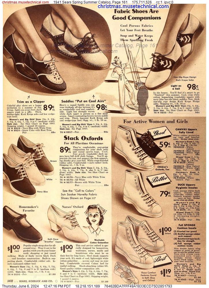 1941 Sears Spring Summer Catalog, Page 161