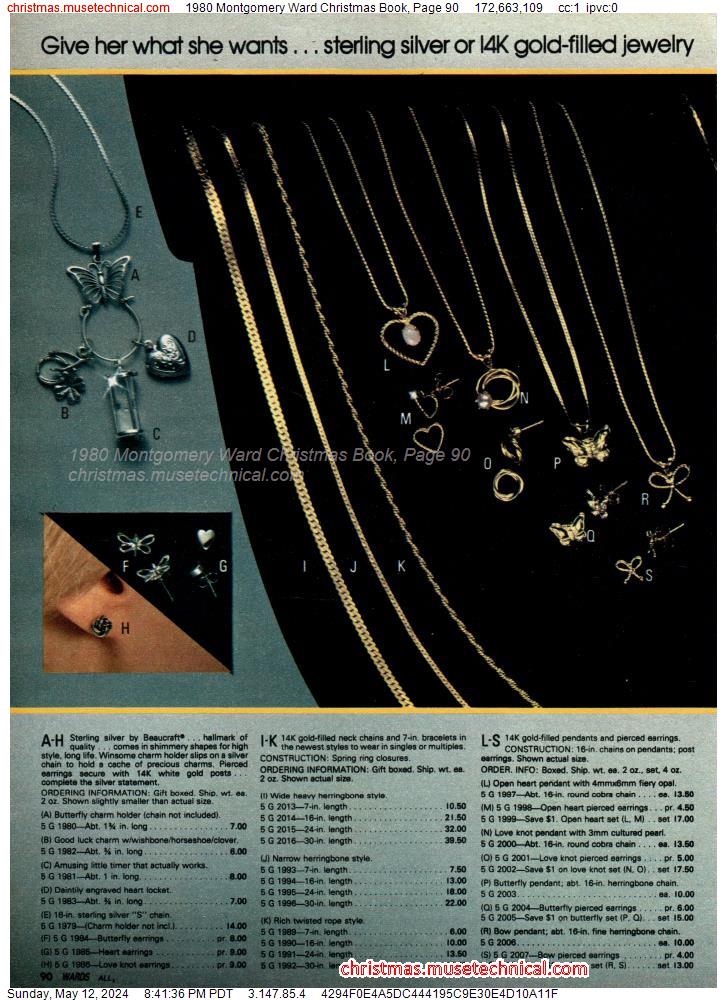 1980 Montgomery Ward Christmas Book, Page 90