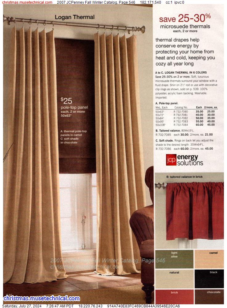 2007 JCPenney Fall Winter Catalog, Page 546