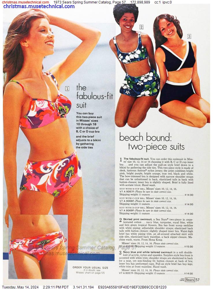 1973 Sears Spring Summer Catalog, Page 57