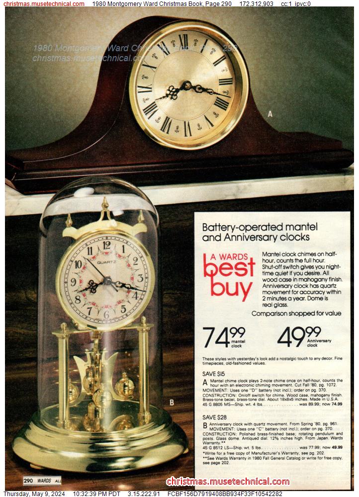 1980 Montgomery Ward Christmas Book, Page 290