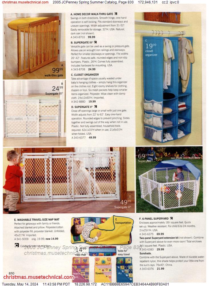 2005 JCPenney Spring Summer Catalog, Page 830