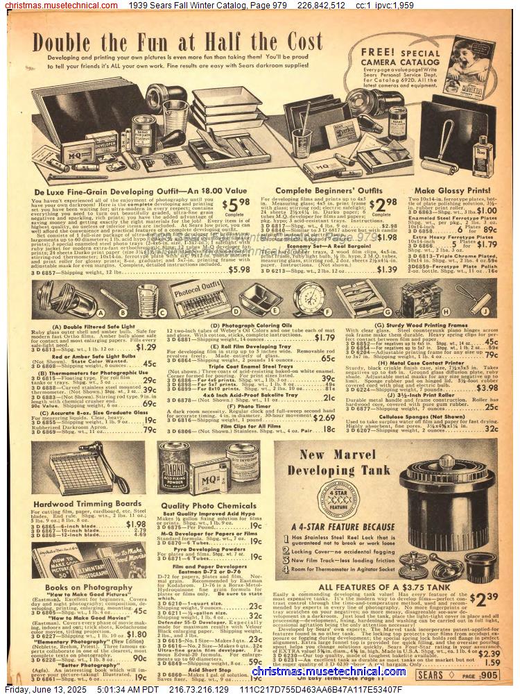 1939 Sears Fall Winter Catalog, Page 979