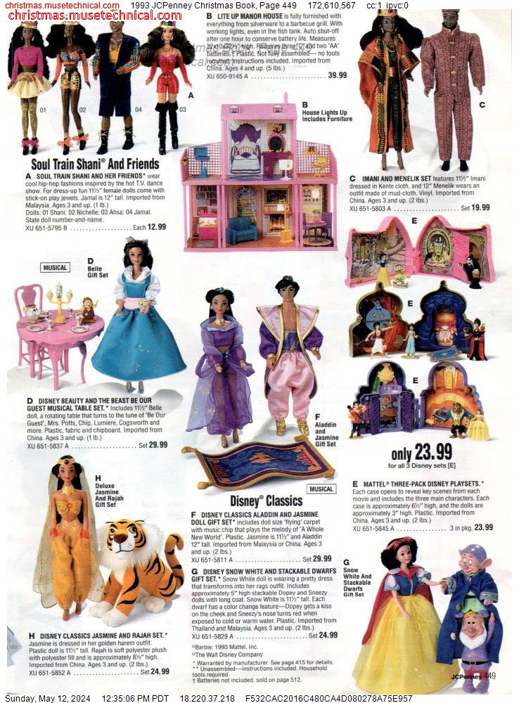 1993 JCPenney Christmas Book, Page 449