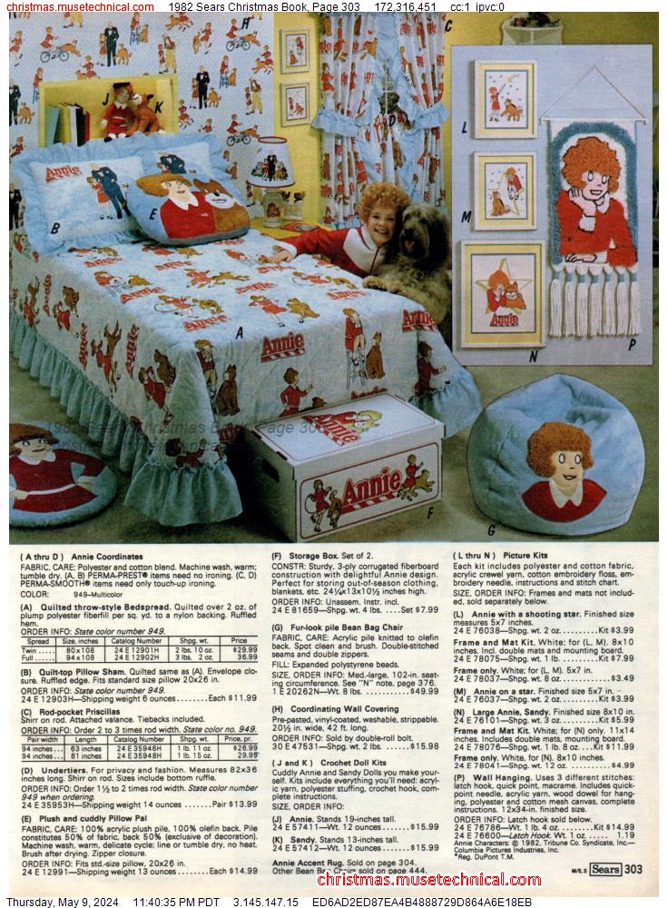 1982 Sears Christmas Book, Page 303